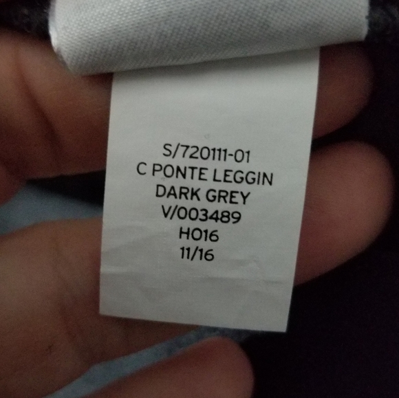 GAP | dark grey ponte stretch skinny pants legging - Picture 7 of 7